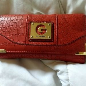 Red-OrangeGuess wallet